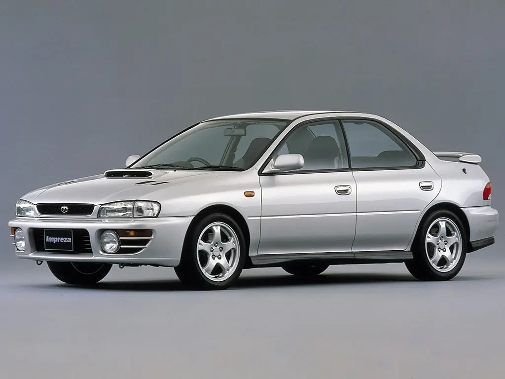 Subaru Impreza WRX (GC8) 1 поколение, рестайлинг, седан (09.1996 - 07.2000)